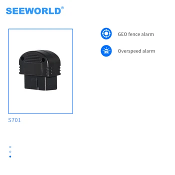 

SEEWORLD S701 New OBD2 GPS GPRS Real Time Tracker Car Vehicle Tracking System With Geofence protect Vibration Cell Phone