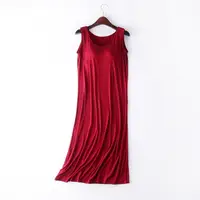 Vêtements de nuit sexy pour femmes, nouvelle collection d'été, chemise de nuit en coton modal, M-4XL 6