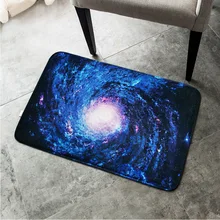 В европейском и американском стиле космический звездное небо ковер напрямую от производителя продажи Поддержка настройки под индивидуальные нужды разные цвета в одной партии; Придверный коврик