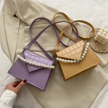 

Chic Stone Pattern Women Shoulder Messenger Bags High Quality Ladies Crossbody Bags PU Leather Female Summer Handbags 2020 New