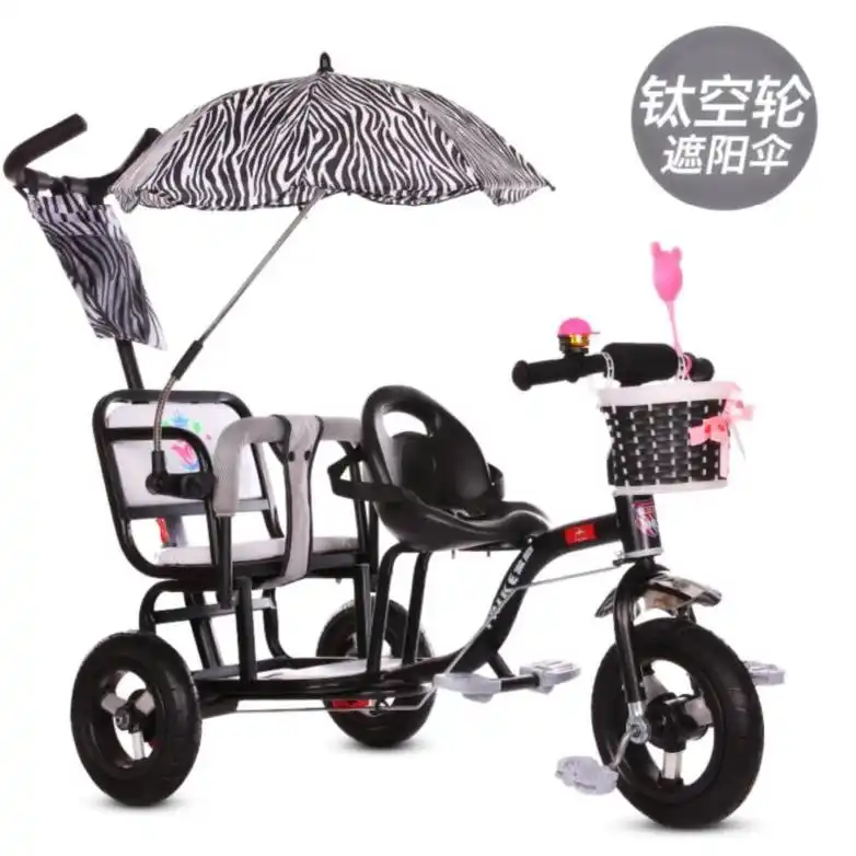 carrito bebe doble juguete