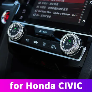 

Interior Controlled Steering Wheel Interior Decoration Tuning Accessories For Honda Civic 10th 2016 2017 2018 2019 2020