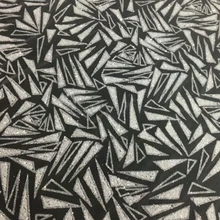 Модная Геометрическая художественная блестящая кружевная ткань белый клей блестки печать свадебное платье одежда индийское сари кружевная ткань