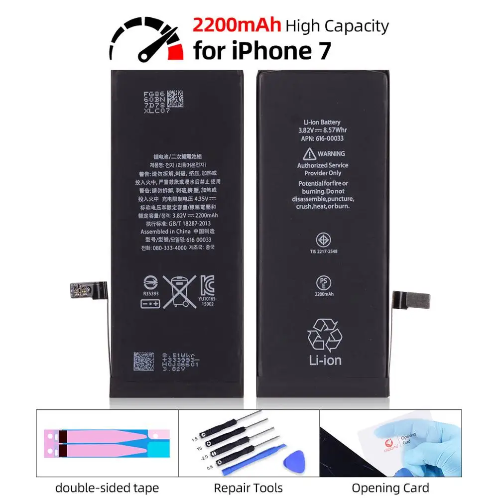 Батарея большой емкости OEM для iPhone 7 батарея для iPhone 7 Plus Замена для iPhone 8 батарея 8 Plus Замена - Цвет: For iPhone 7