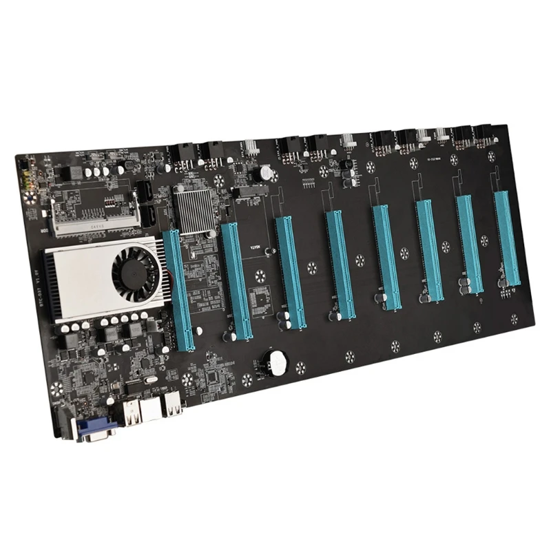 BTC-S37 Mining Machine Motherboard 8 PCIE 16X Graph Card SODIMM DDR3 SATA3.0 best computer motherboard for gaming