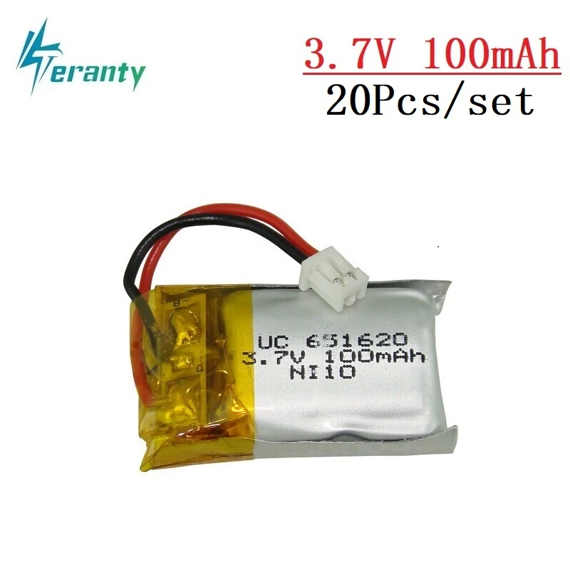 3 7 v 100mah литий-полимерный Батарея для Cx-10 Cx-10a FQ777-124 Hubsan Q4 Wltoys V272 запасные части