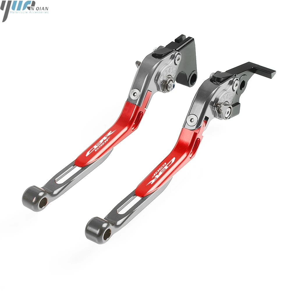 Для Honda CBR650F CBR 650 F CBR-650F регулируемые, для гонок мотоцикла сцепные рычаги аксессуары для мотоциклов