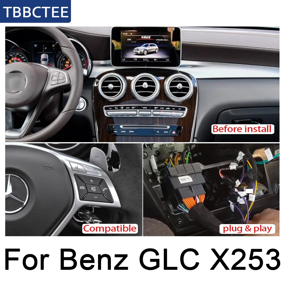 Best For Mercedes Benz GLC 2015~2019 NTG Car Audio Android GPS Navigation WiFi 3G 4G Multimedia player Bluetooth 1080P WIFI HD Screen 2