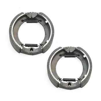

Front & Rear Brake Shoes Grooved For Suzuki Scooter FA50 Shuttle 1980-1991 Brake Pads FA 50 1981 1982 1983 1984 1985 1986 1987