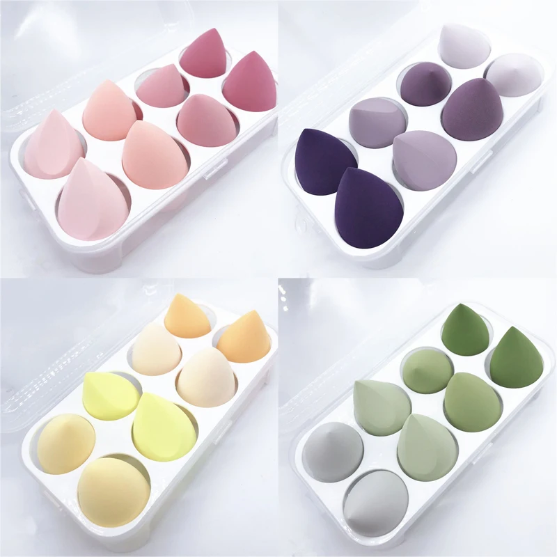 8pcs/set Water-drop Makeup Puff Liquid Foundation Powder Blush Soft Facial Cosmetic Sponge Beauty Tools Hydrophilic Sponges
8pcs/set Water-drop Makeup Puff Liquid Foundation Powder Blush Soft Facial Cosmetic Sponge Beauty Tools Hydrophilic Sponges