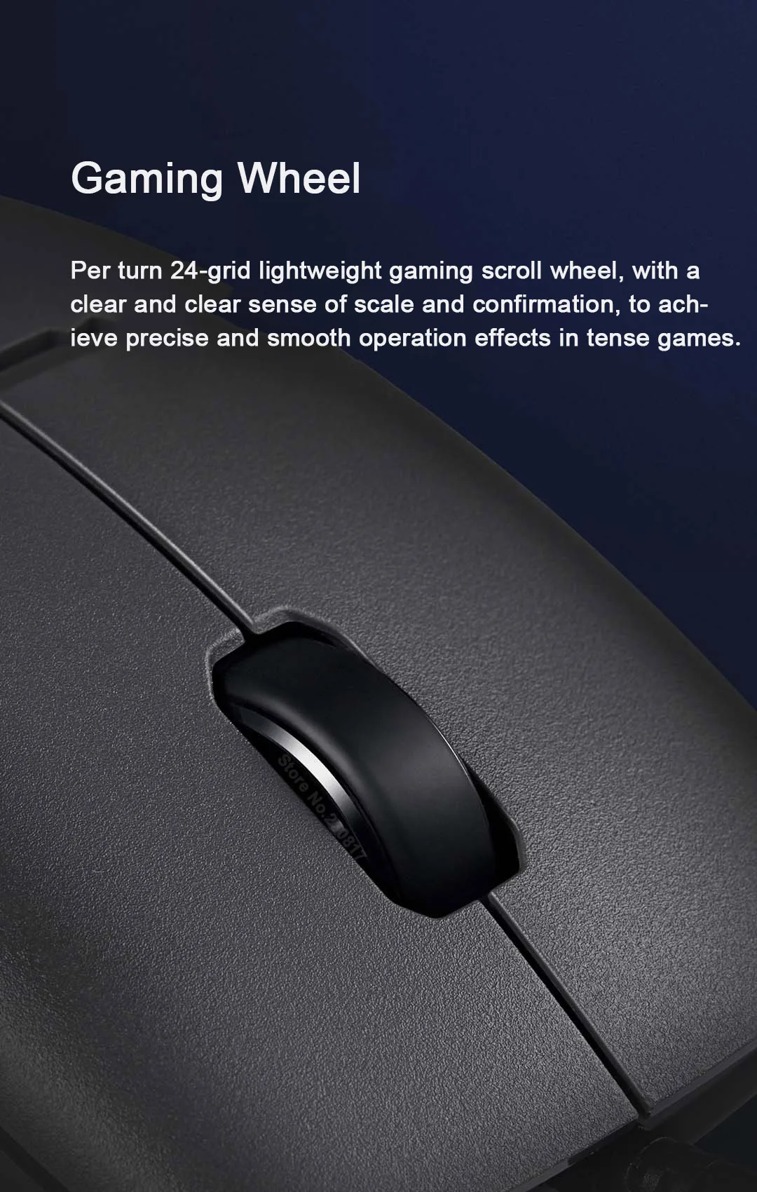 Xiaomi Game Mouse Lite with Rgb Light 220 ips 400 to 6200 dpi Five Gears Adjusted 80 Million Hits TTC Micro Move Gaming Mouse wireless laptop mouse