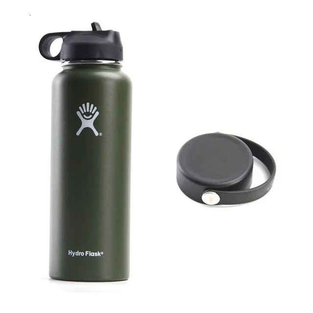 Hudro фляжка соломы Flex cap Hydo Hydro 32 унции Hyrdoflask 18 унций бутылка 40 унций дропшиппинг Vip Link - Цвет: 14