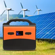 36Ah 150W invertör taşınabilir güneş jeneratör enerji depolama mobil güç kaynağı 100-240V lcd ekran enerji depolama açık(China)