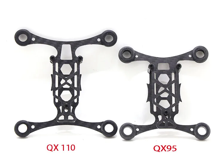 QX110 110 мм QX95 95 углеродное волокно матовый FPV набор рамок Tinywhoop для 65 мм/55 Пропеллер