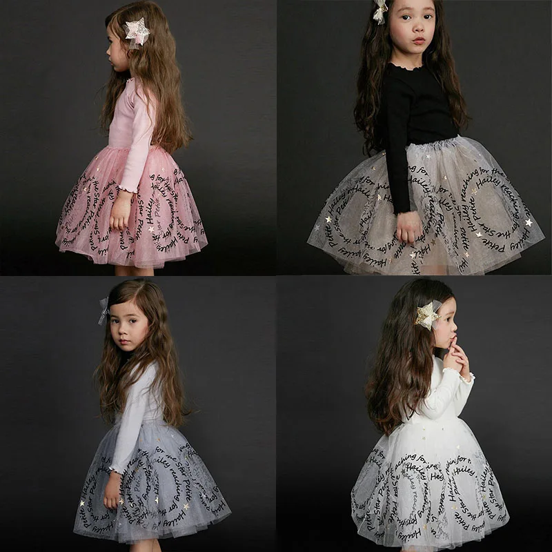 

Petite Hailey Toddler Girls Long Sleeve Party Tutu Dresses Kids Girl Party Beautiful Sequins Tutus Toddler Spring Clothes Dress