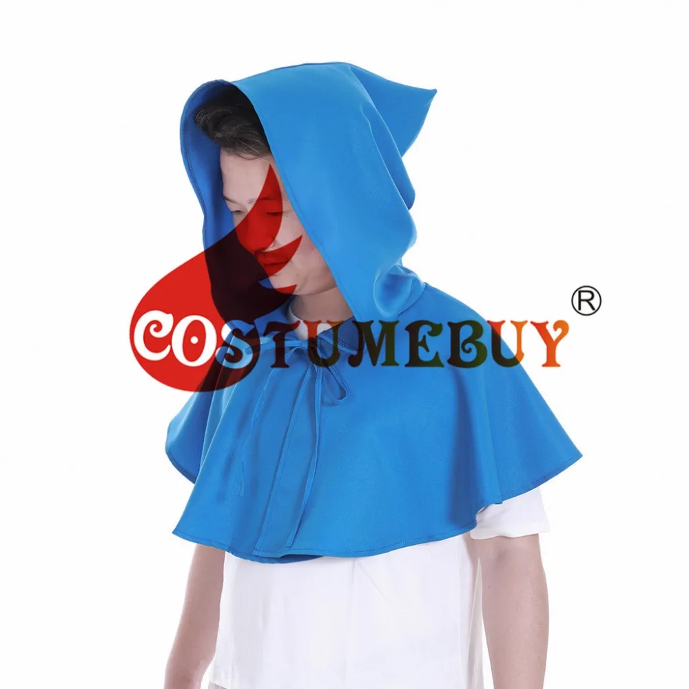 Costumebuy мужской средневековый костюм в стиле «Ренессанс» капюшон полиэстер Capelet LARP мантия шляпа накидка унисекс принадлежности на хеллоуин для косплея