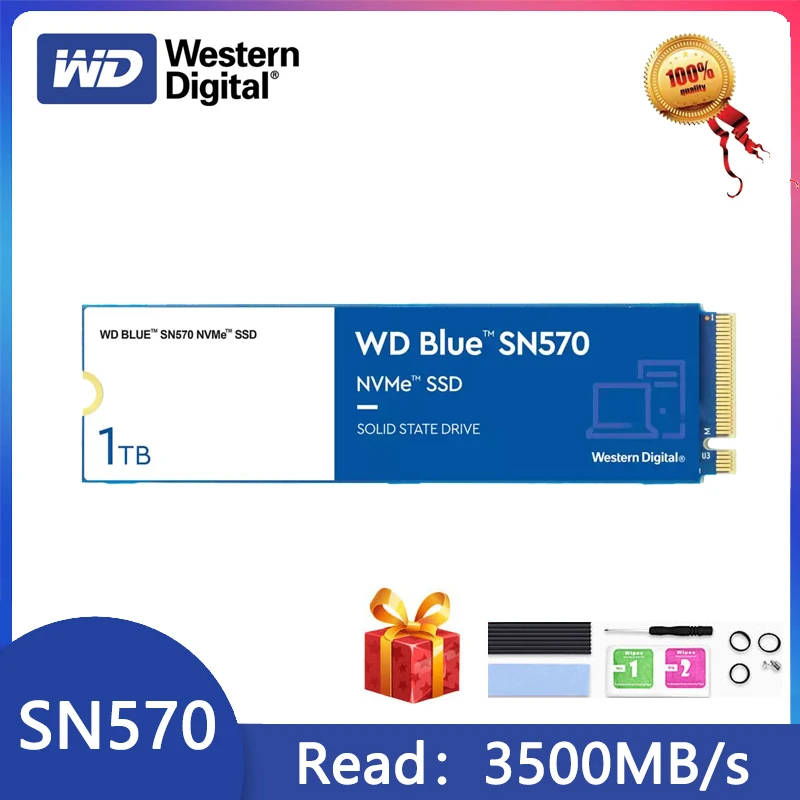 Western digital SN570 500ギガバイト1テラバイト250ギガバイトssdソリッドステートドライブM.2インタフェース/nvme  4チャンネルPCIe3.0*4 m.2 2280