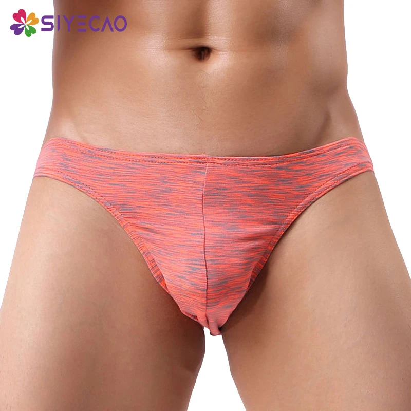 

New Arrival 1Pcs Men Underwear Sexy Briefs Adult Breathable Low Rise Seamless Elastic Mens Underwear Panties Fashion Apparel