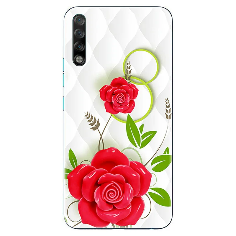 A006 Мягкие силиконовые чехлы для телефонов Tecno Phantom 9 AB7 phantom 8 мягкий ТПУ материал задняя крышка Coque печать живопись Цветочный стиль - Цвет: A006