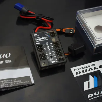 

Dualsky S. Hub Duo 18-channel power distributor power manager dual receiver redundant turbojet gasoline drone spare parts