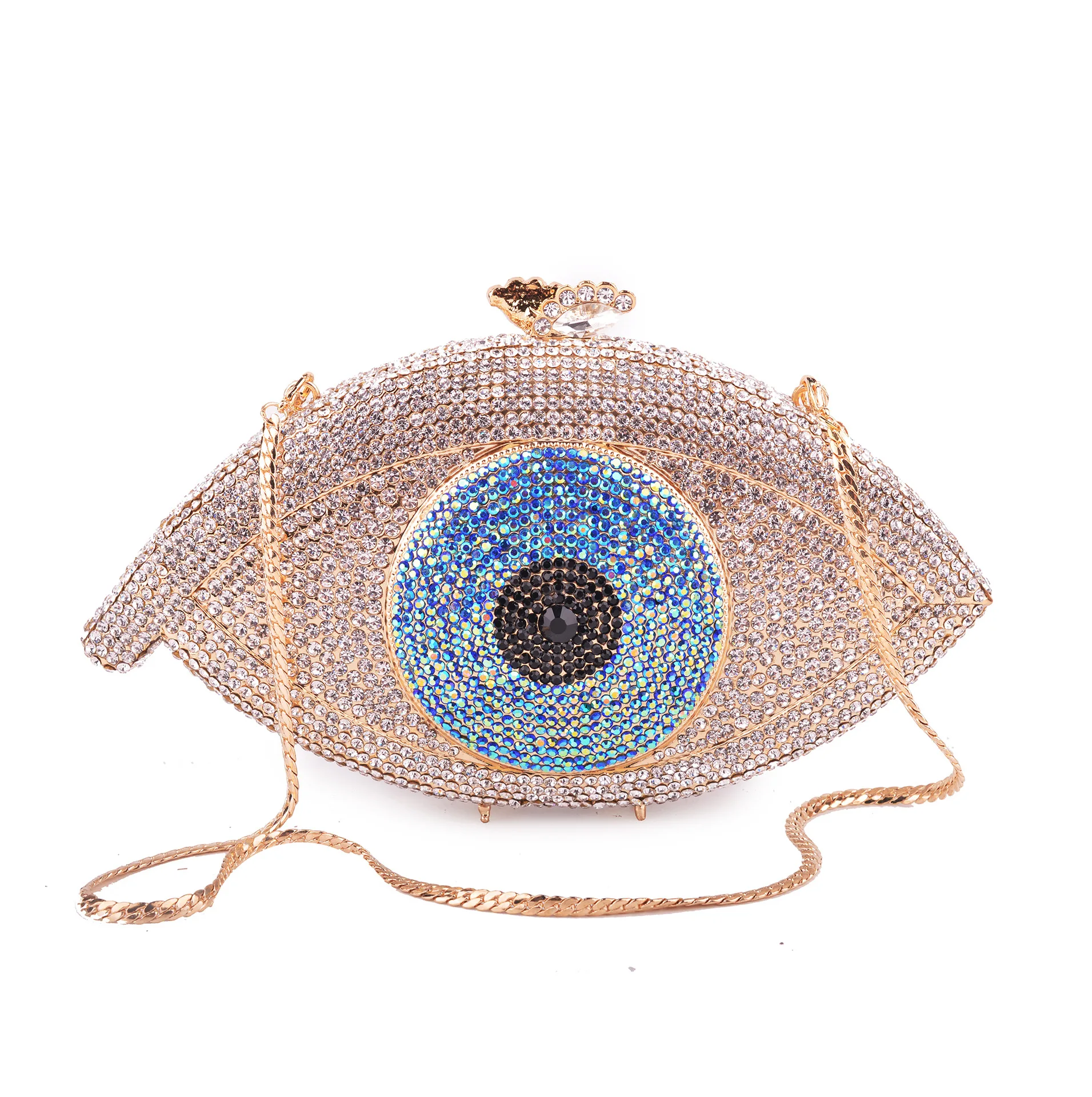 

Personality Deluxe Fashion Diamond Dinner Bag Filled with Diamond Girl Bag and Bride Bag