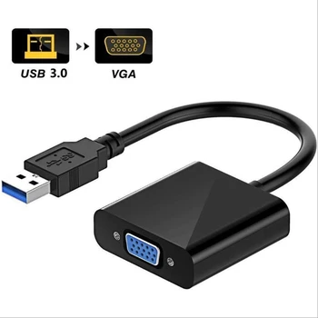 

USB3.0 to VGA USB3.0 to HDMI / VGA HD adapter 1080p cable
