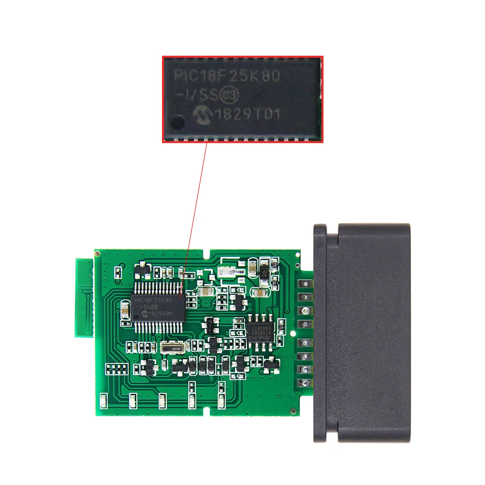 OBD2 сканер elm327 v1.5 USB PIC18F25K80 Автоматическая Диагностика сканер Код считыватель ELM 327 USB V1.5 для FORScan