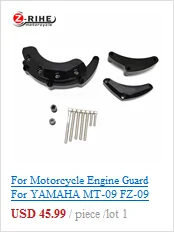 Для YAMAHA XSR900 FZ-09/MT-09 tracer 900 GT аксессуары для мотоциклов защитные щитки решетка радиатора Защитная крышка запчасти с ЧПУ
