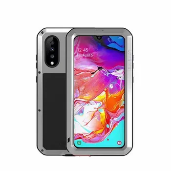 

LOVE MEI Shock Dirt Proof Water Resistant Aluminum Metal Armor Cover Phone Case Cover For Samsung Galaxy A70 Coque KS0312