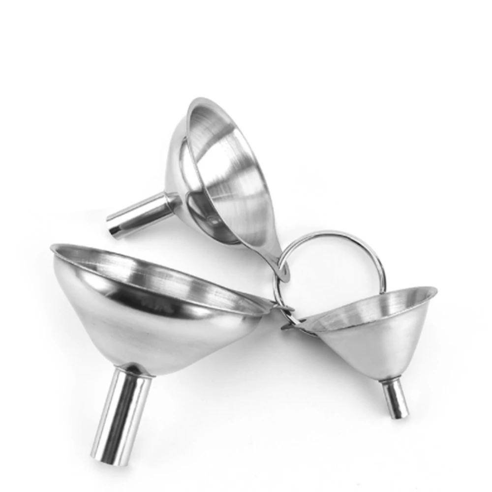 Коническая Воронка Из Нержавеющей Стали 3 шт. загрузочный бункер для масла вина