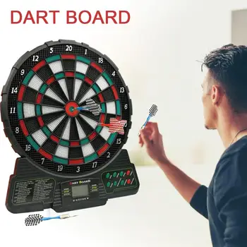 

Automatic Scoring Electronic Darts Target Board Security and Leisure Entertainment 18-Games 159 Kinds of Gameplay