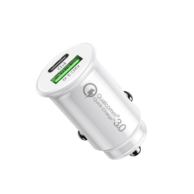 Fast Charger Mini USB Car Charger For Mobile Phone Tablet GPS Car-Charger Dual USB Car Phone Charger Adapter in Car