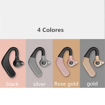 

Business headset stereo long standby battery replacement hanging ear wireless Bluetooth 4.1 full sound quality earphones F812