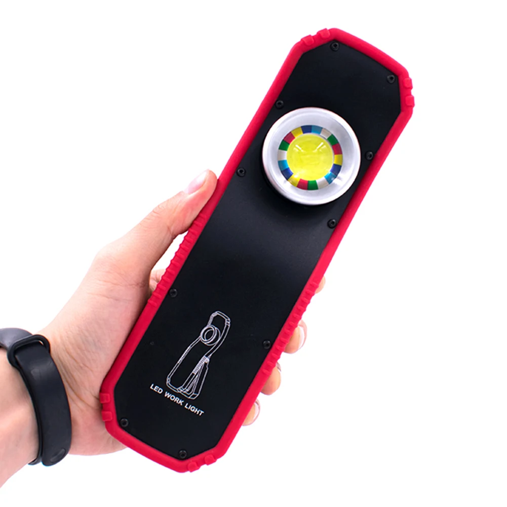 Lámpara De Trabajo Magnética Para Coche - 500 Lm, Batería 2400 MAh, Multifunción - Louttary