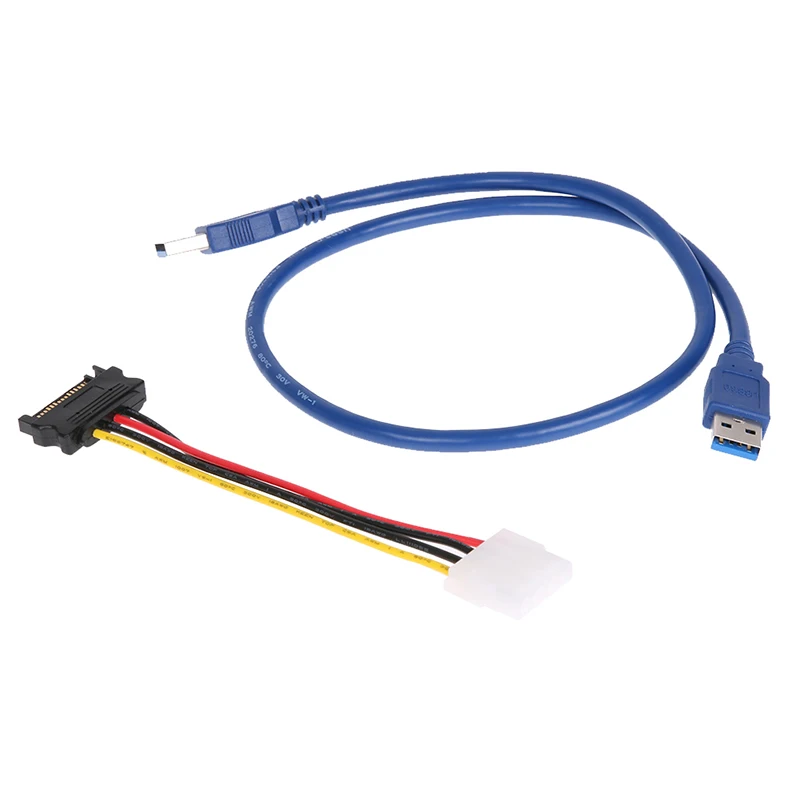 1 предмет; Новинка; 60 см 4Pin PCI-E 1X для 16X USB3.0 BTC Майнинг удлинитель графически