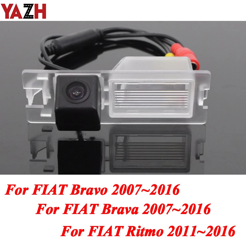 YAZH 170 градусов камера заднего вида для FIAT Brava/Ritmo/Bravo 2007~ авто камера Водонепроницаемая камера ночного видения упаковка
