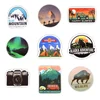 50 PCS Camping Landscape Stickers Outdoor Adventure Climbing Travel Waterproof Sticker to DIY Suitcase Laptop Bicycle Helmet Car ► Photo 3/6