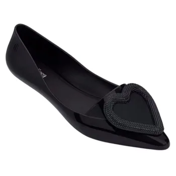 

Melissa Heart Original Women Adulto Jelly Sandals 2020 New Summer Sandals Melissa Female Shoes Non-slip Women Sandals