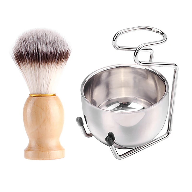 

Men's Wet Shaving Kit, Badger Hair Beard Comb, Beard Kit for Men