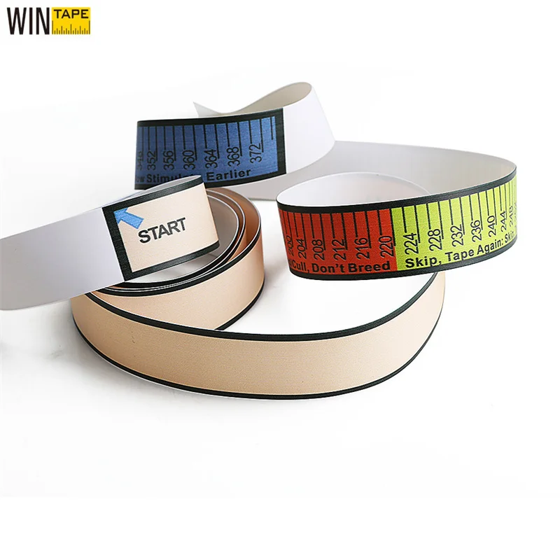 

WINTAPE Colorful Pig Weight Tape Measure Weight &Height Measurement Farm Tools 372 IBS Farm Animals Measuring Ruler