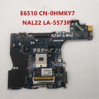 

Free shipping for LA-5573P for E6510 laptop motherboard CN-0HMKY7 0HMKY7 QM57 GPU DDR3 working well