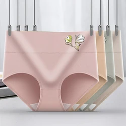 2021 Cotton High Rise Panties for Women Breathable Female Antibacterial briefs underwear Abdomen Lingerie Underpants cueca