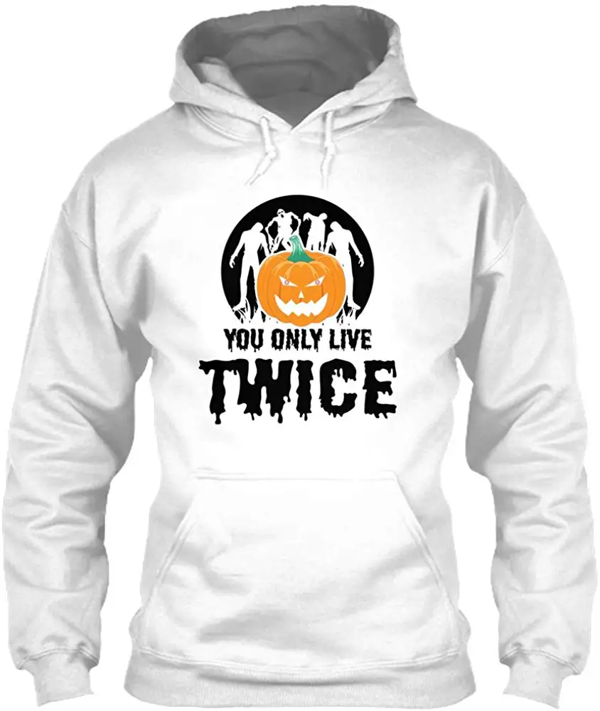 JackoLantern страшный призрак зомби. Толстовка-Gildan 8 унций Тяжелая смесь Hoodieunisex Мужская Женская толстовка с капюшоном