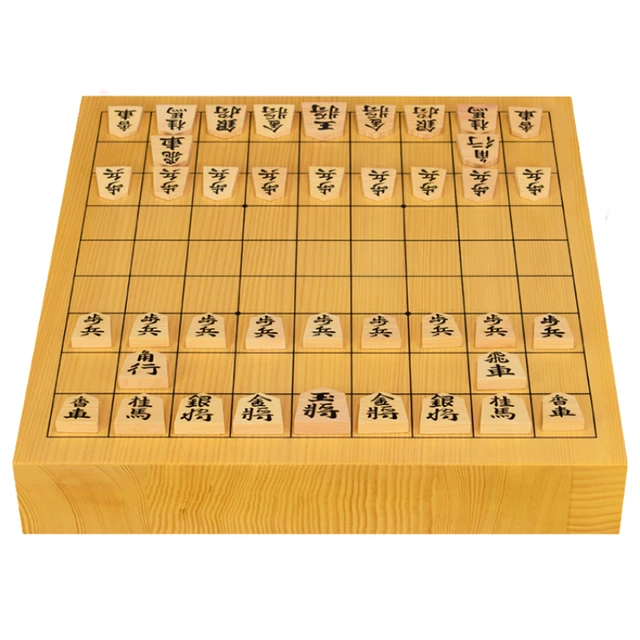 Luxury Shogi Wooden Chess Pieces Board Set Table Games Family