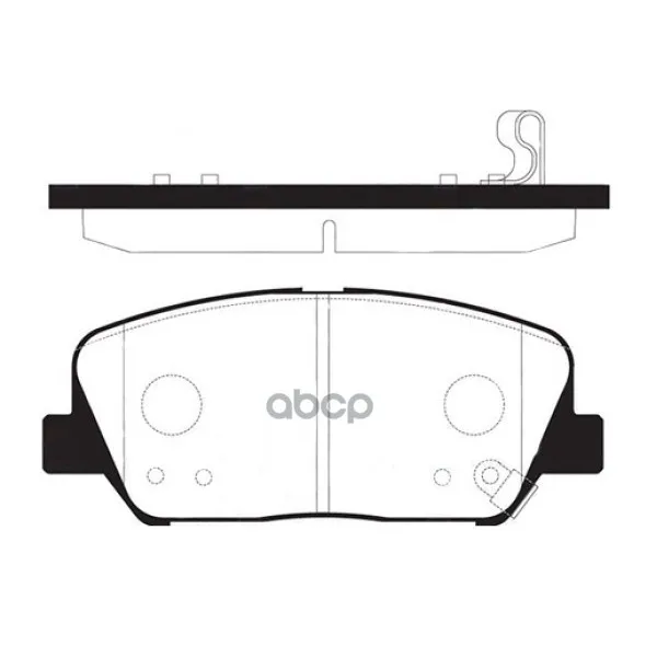 Колодки Тормозные Hyundai I30 12-/Genesis 08-/ Kia Optima 11- Пер. Sangsin Brake Sp1403 Sangsin brake арт. SP1403