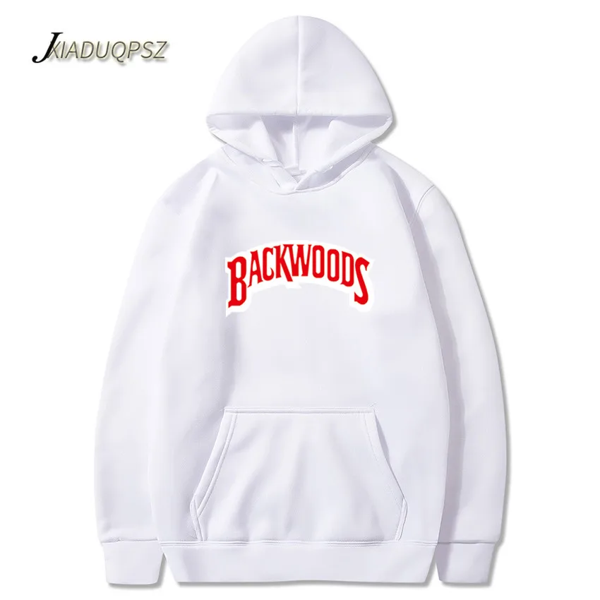 Бренд Мужская спортивная одежда модный бренд Backwoods принт мужские толстовки с капюшоном, пуловер хип хоп мужские s Cпортивные костюмы толстовки Толстовка свитер - Цвет: WM57-White