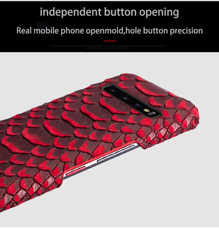 Чехол для телефона для Samsung Galaxy S6 S7 S8 S9 S10 Plus, Note 8, 9, 10, плюс кожи питона текстура для A20 A30 A50 A70 A5 A7 A8 чехол