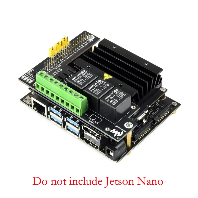 Jetson nano quality 3 chリレー拡張ボードオプトカプラーアイソ 