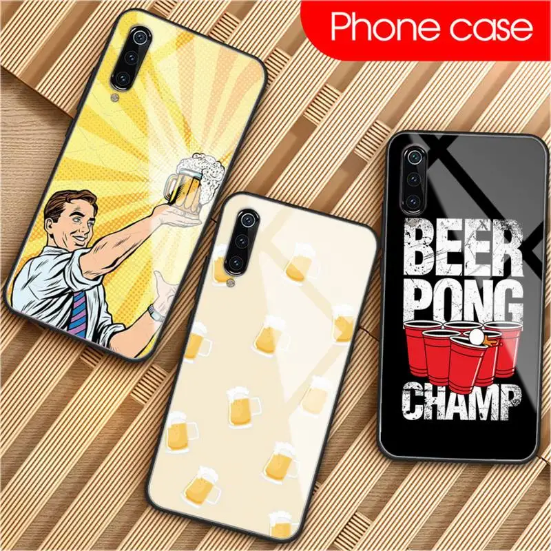 

Yellow Drink Beer Glass Phone Case Coque Fundas for Xiaomi Redmi Note 7 5 4 6 6A Mi 8SE 8 6 Lite Mix 2 2s Note 3 Cover