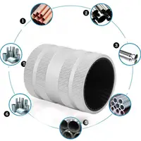 5/16inch - 2 1/8inch Stainless Steel Pipe Reamer Tube Deburr Chamfer  Polishing Tool For PVC Copper Pipe Cutter 2